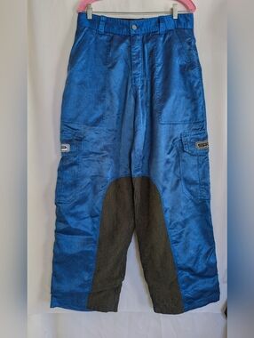 Vintage SMP Medium 32/34 Kevlar Ski Snowboard Pants Cargo Durable Heavy duty